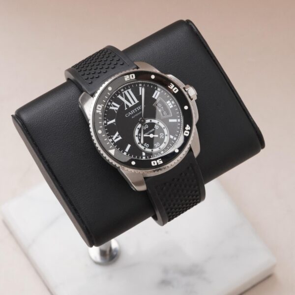 Reloj Cartier Diver correa de cuero