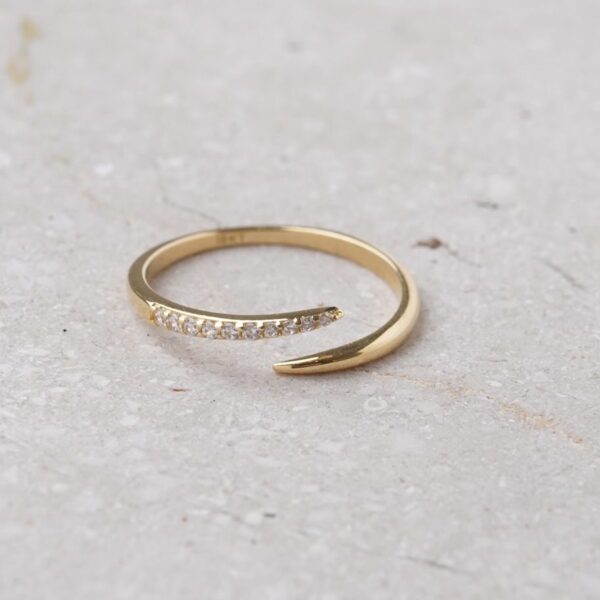 Anillos solo de oro finos