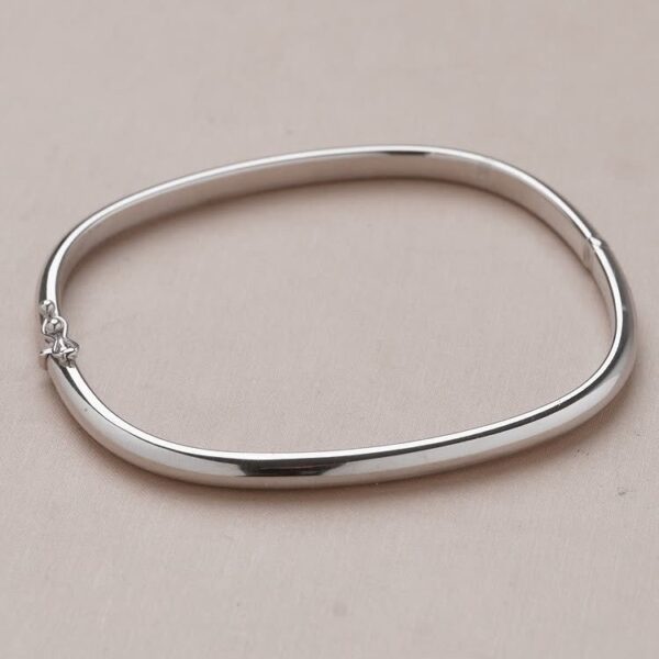 Pulsera de oro blanco 18k