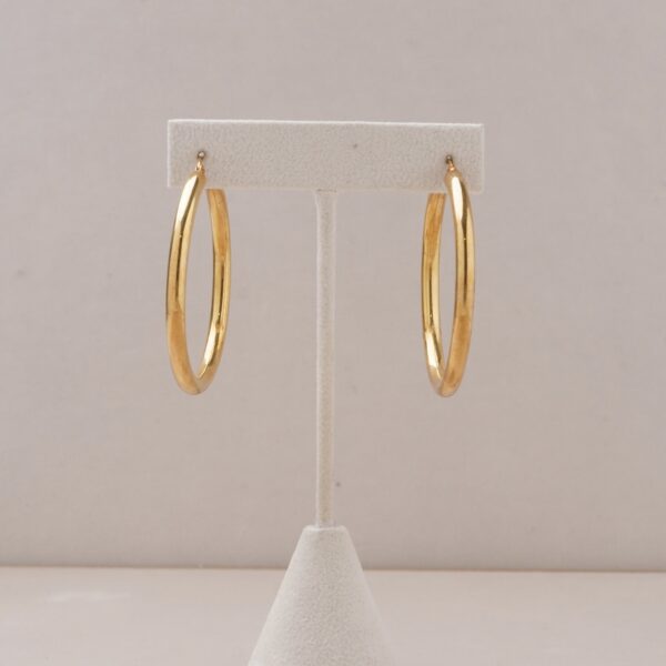 Argollas de oro 18k amarillo