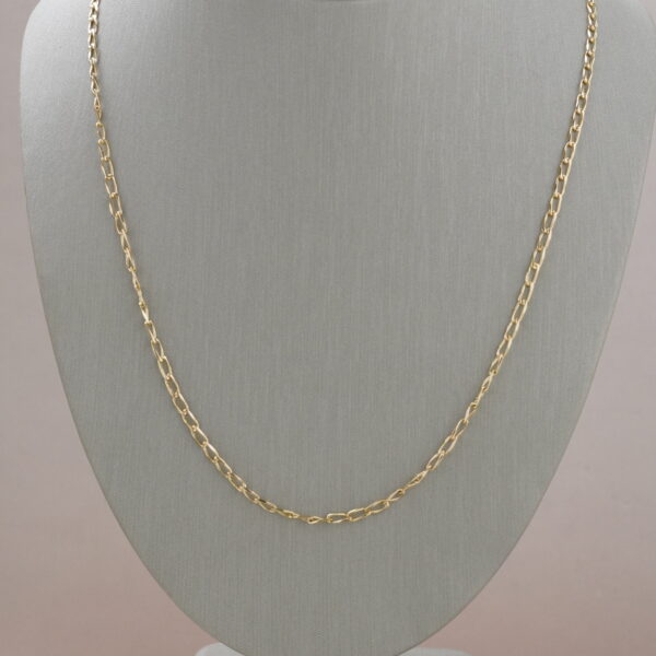 Collar de oro amarllo mediano