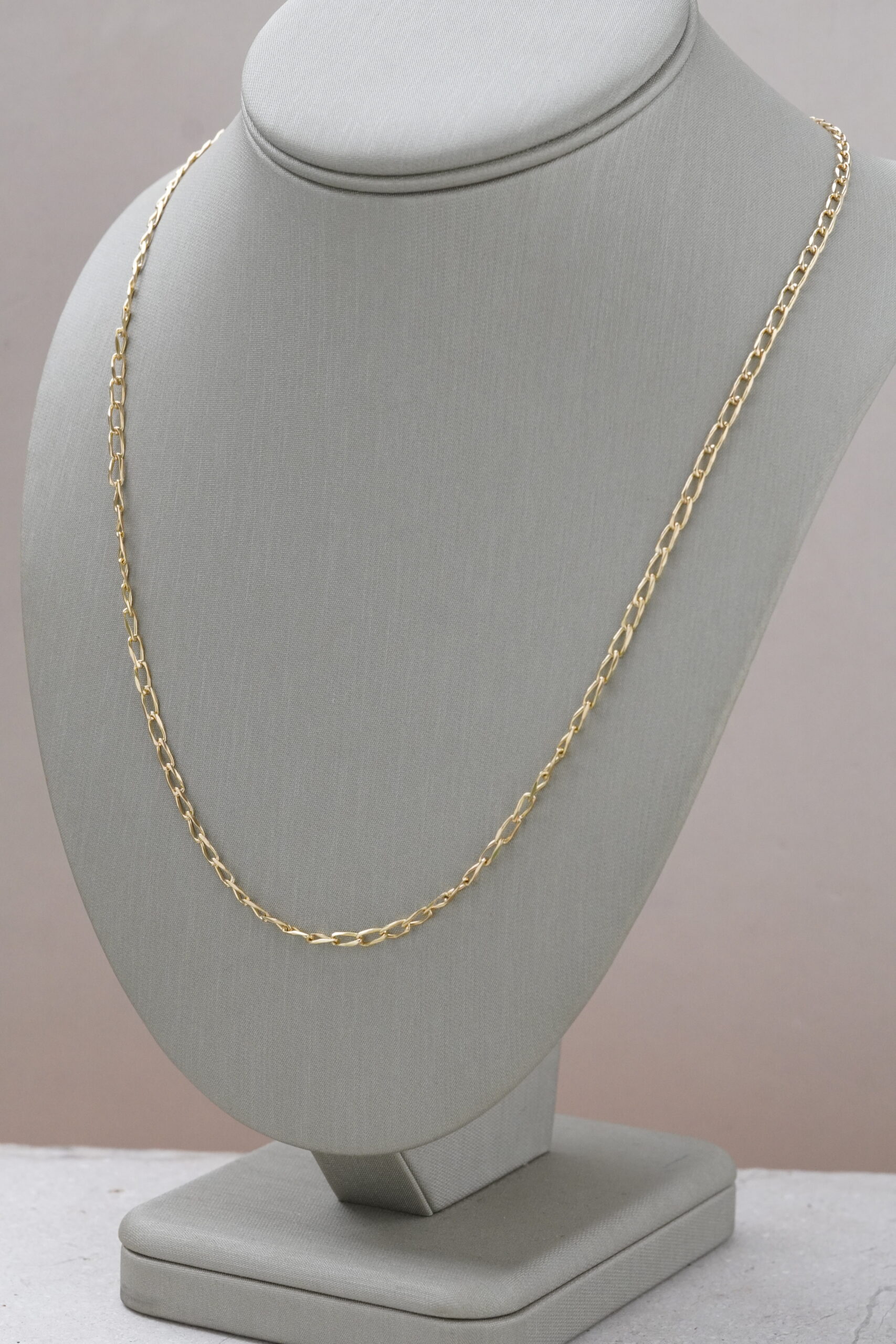 Collar de oro amarllo mediano - Imagen 2