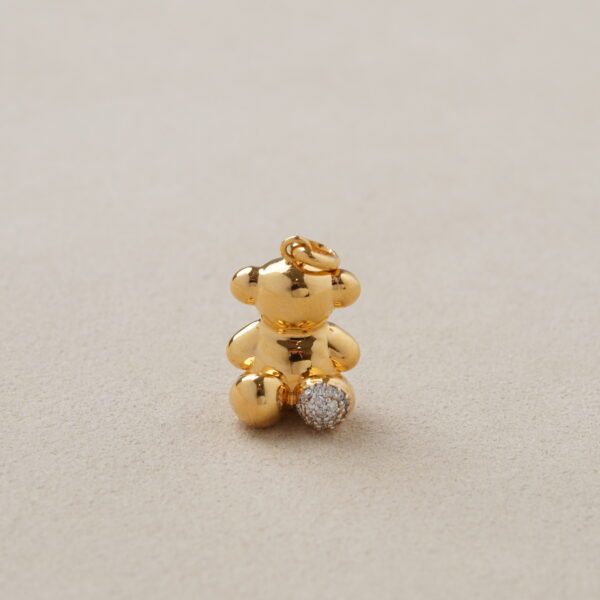 Oso Tous con diamamtes en oro 18k
